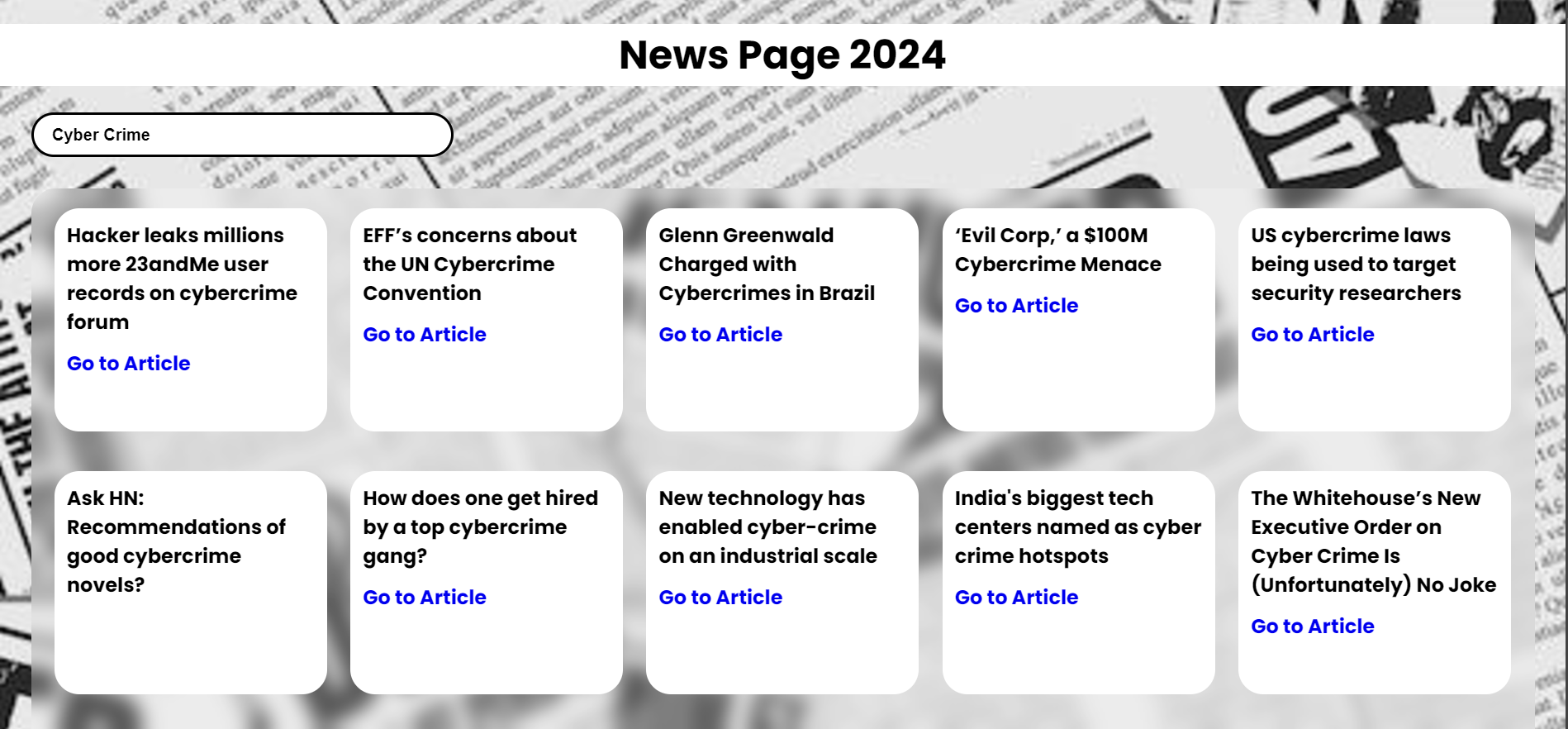 News Page